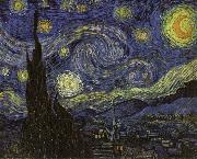 Vincent Van Gogh Starry Night Sweden oil painting artist